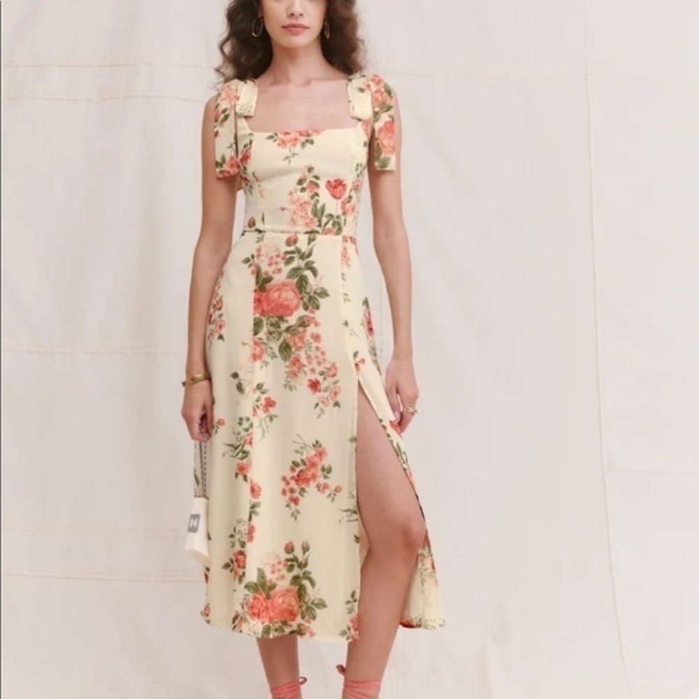 NWOT Reformation Twilight Dress Corsage - Picture 2 of 7